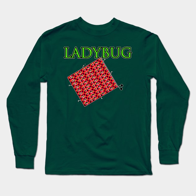 Ladybug Long Sleeve T-Shirt by momomoma